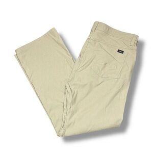 Prana Khaki Standard Fit Men’s Hiking‎ Pants Size 38x30 Outdoors